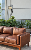THE MILANO LEATHER SOFA