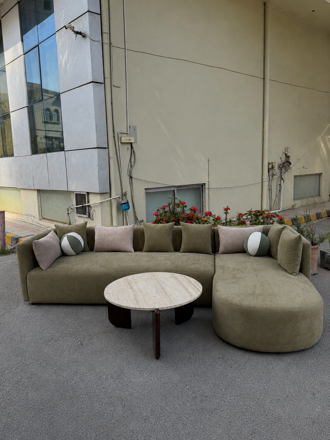 The Terracotta Sectional