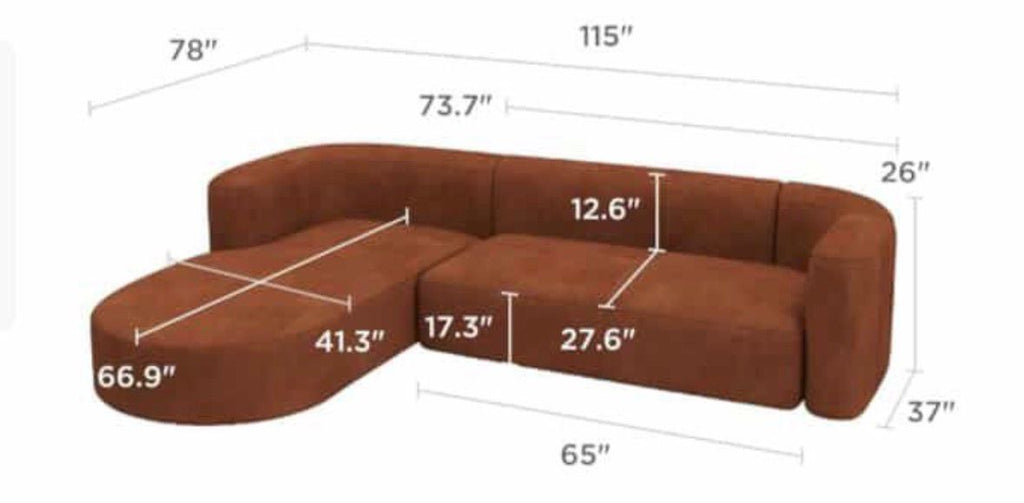 The Terracotta Sectional